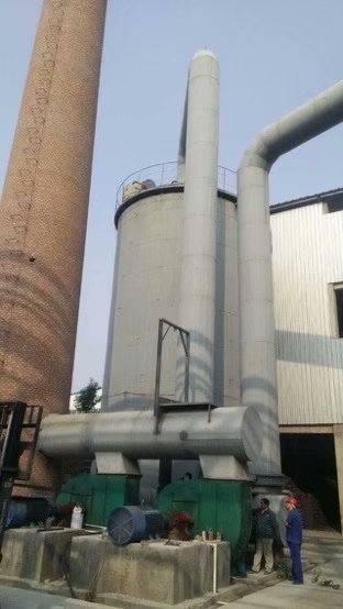 滎陽碳素行業(yè)尾氣處理-電捕焦油器.jpg